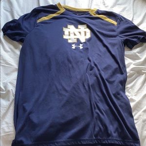 Norte Dame Under Armour Official T shirt